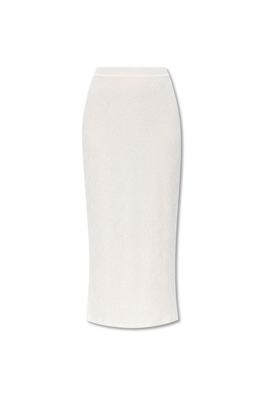 Fendi white clearance pencil skirt